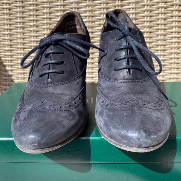 PAUL GREEN Black Nubuck Booties - Picture 7 of 12